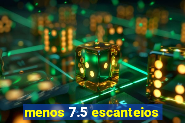 menos 7.5 escanteios